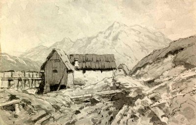 Landscape with Mill by Ladislav Benesch